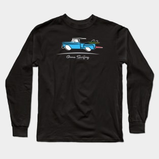 1964 Chevrolet Pickup Truck Gone Surfing Long Sleeve T-Shirt